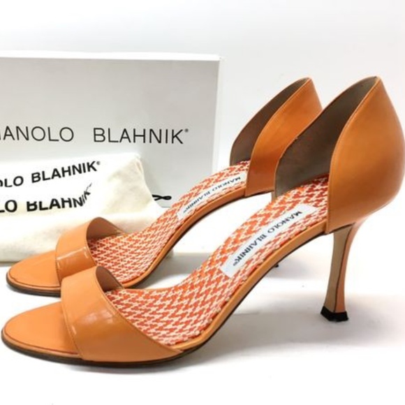 Manolo Blahnik Catalina D'Orsay Authentic Sandals